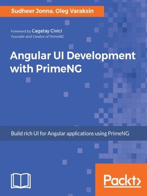 cover image of Angular UI Development with PrimeNG